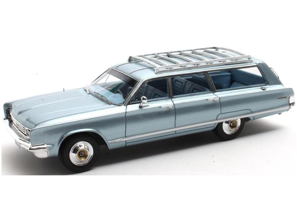Chrysler TandC Blue Metallic 1966 1:43 Scale Matrix Resin Model Car-Matrix-Diecast Model Centre