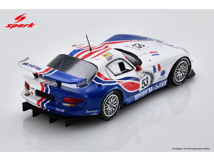 Chrysler Viper GTS-R #53 11th Le Mans 24H 1998 J Bell/L Drudi/D Donohue 1:43 Scale Resin Car – Spark-Spark-Diecast Model Centre