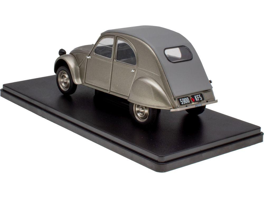 Citroen 2CV A Silver 1948 1:24 Scale Unbranded Diecast Model Car-Unbranded-Diecast Model Centre