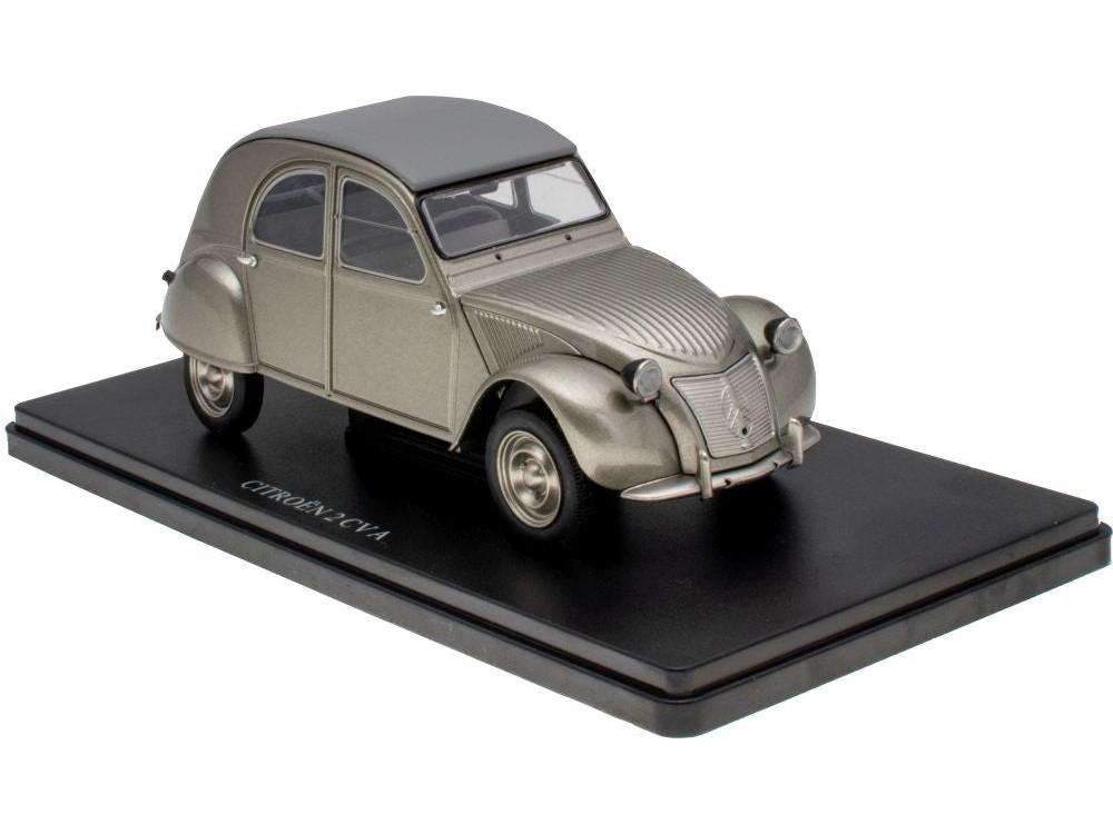 Citroen 2CV A Silver 1948 1:24 Scale Unbranded Diecast Model Car-Unbranded-Diecast Model Centre