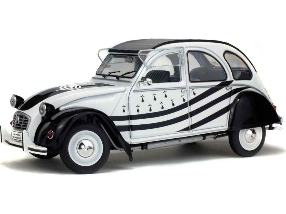 Citroen 2CV6 BZH 1:18 Scale Solido Diecast Model-Solido-Diecast Model Centre