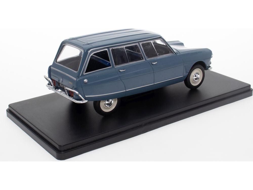 Citroen AMI 6 Break Club 1968 Blue 1:24 Scale Unbranded Diecast Model Car-Unbranded-Diecast Model Centre