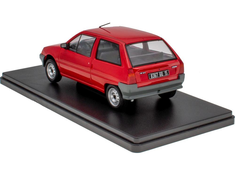 Citroen AX Berline Red 1986 1:24 Scale Unbranded Diecast Model Car-Unbranded-Diecast Model Centre