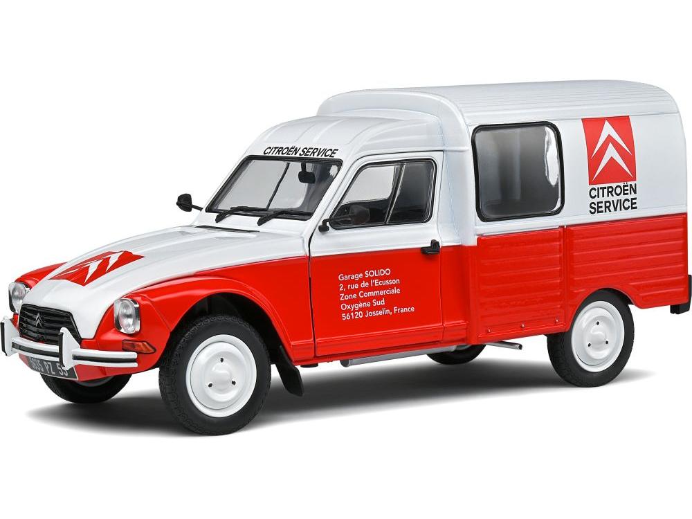 Citroen Acadiane 1984 Citroen Assistance 1:18 Scale Solido Diecast Model-Solido-Diecast Model Centre