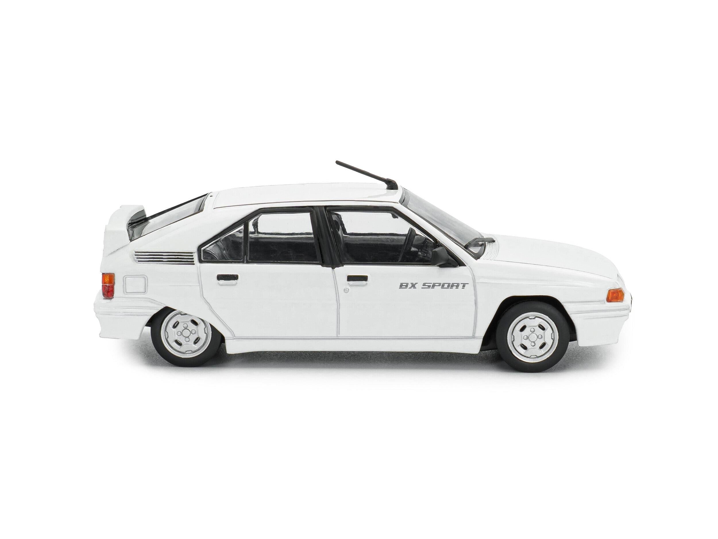 Citroen BX Sport Blanc Meije 1985 1:43 Scale Solido Diecast Model Car-Solido-Diecast Model Centre
