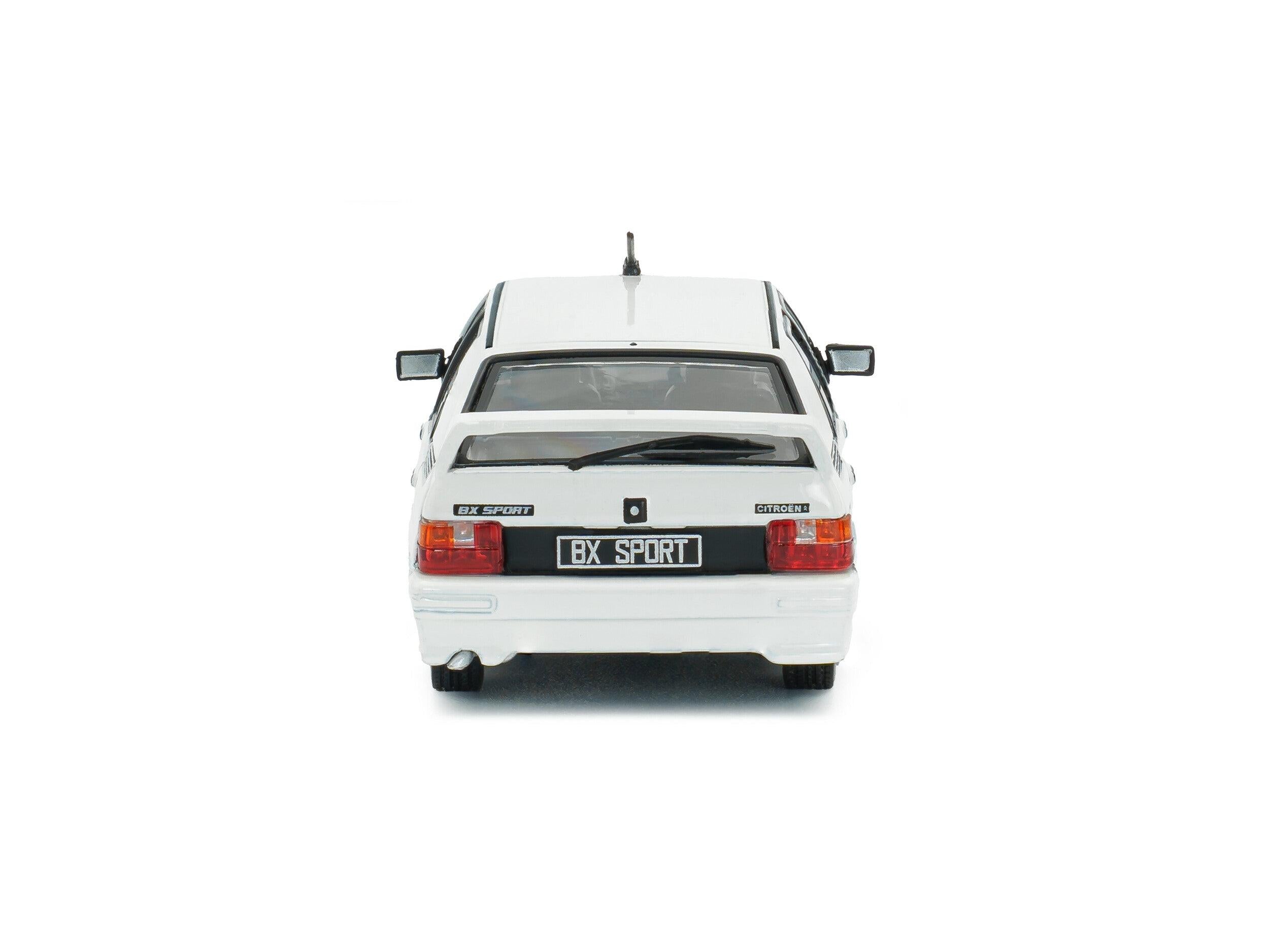 Citroen BX Sport Blanc Meije 1985 1:43 Scale Solido Diecast Model Car-Solido-Diecast Model Centre
