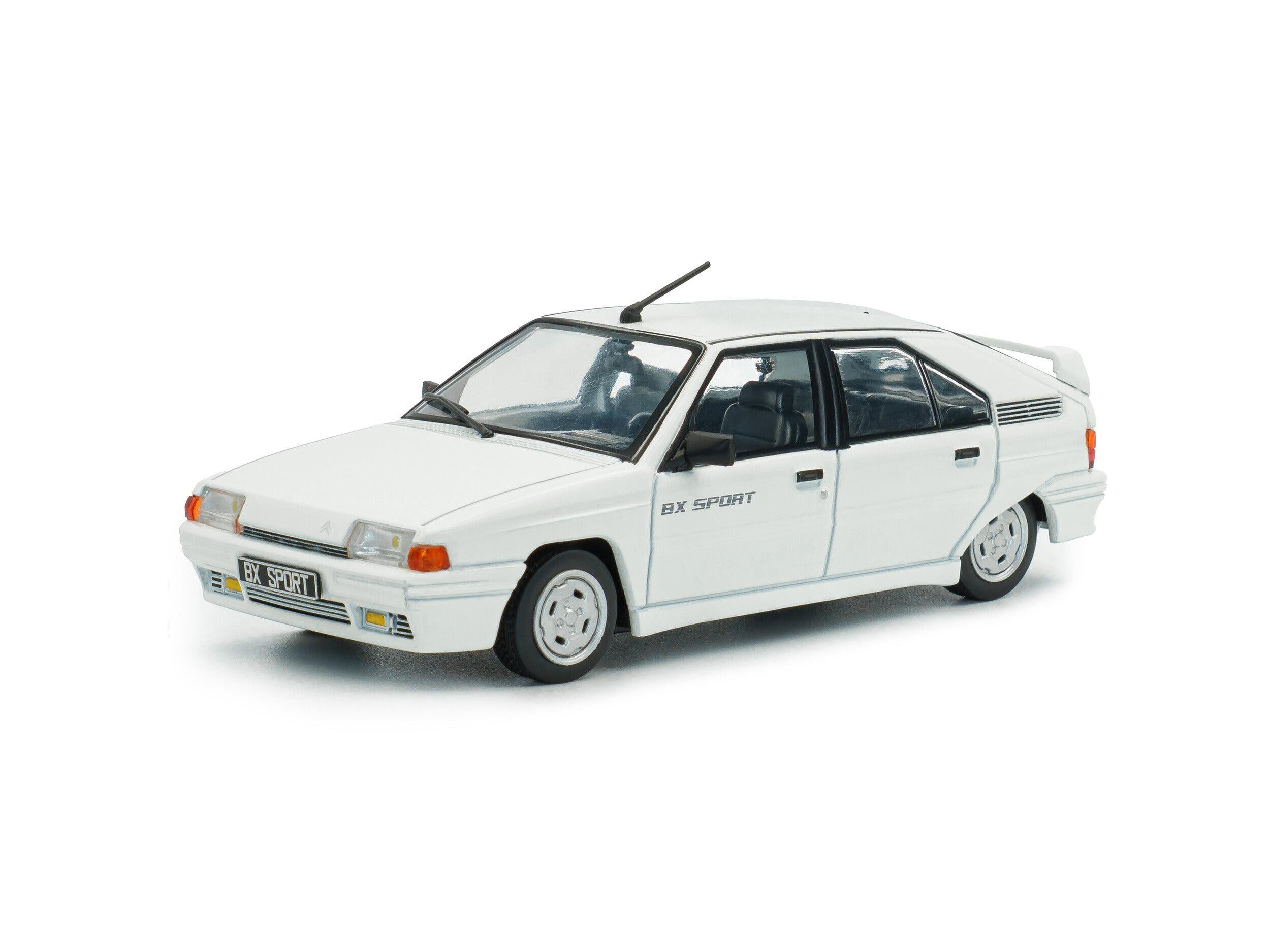 Citroen BX Sport Blanc Meije 1985 1:43 Scale Solido Diecast Model Car-Solido-Diecast Model Centre