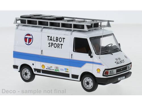 Citroen C 35 Talbot Sport 1981 Assistance w/Roof Rack + Wheels 1:43 Scale IXO Diecast Model Van-IXO-Diecast Model Centre