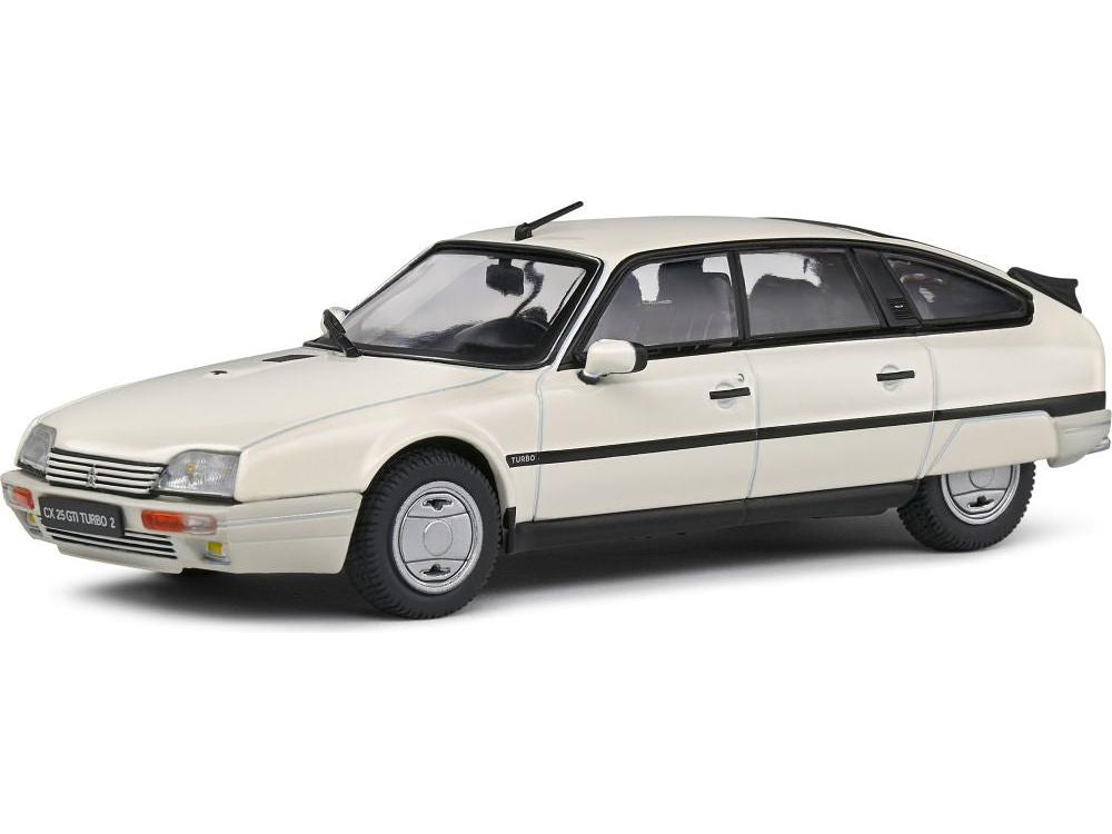 Citroen CX GTi Turbo II 1989 White 1:43 Scale Solido Diecast Model-Solido-Diecast Model Centre