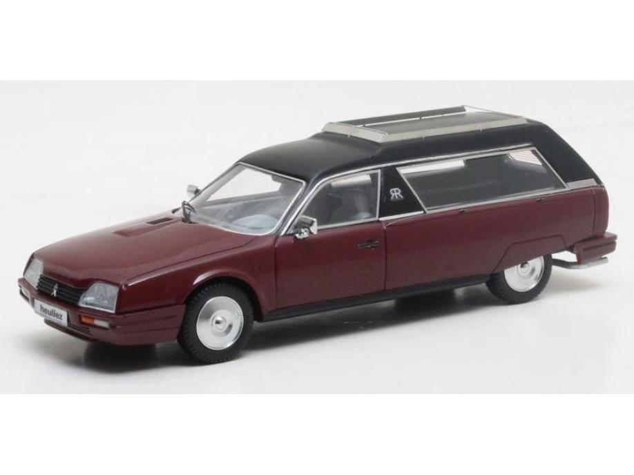Citroen CX Heuliez Corbillard Maroon 1985 1:43 Scale Matrix Resin Model Car-Matrix-Diecast Model Centre
