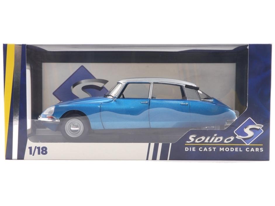 Citroen D Special Blue Delta 1972 1:18 Scale Diecast Model Car – Solido-Solido-Diecast Model Centre