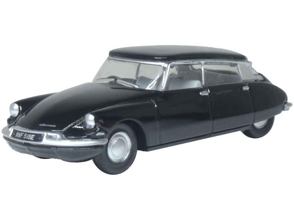 Citroen DS19 Black 1:76 Scale Oxford Diecast Model Car-Oxford Diecast-Diecast Model Centre