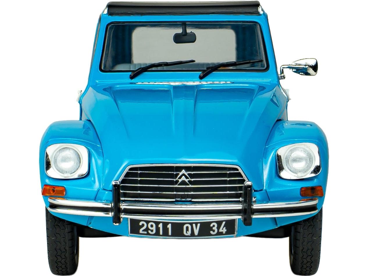 Citroen Dyane 6 Bleu Lagune 1974 1:18 Scale Diecast Car – Solido-Solido-Diecast Model Centre