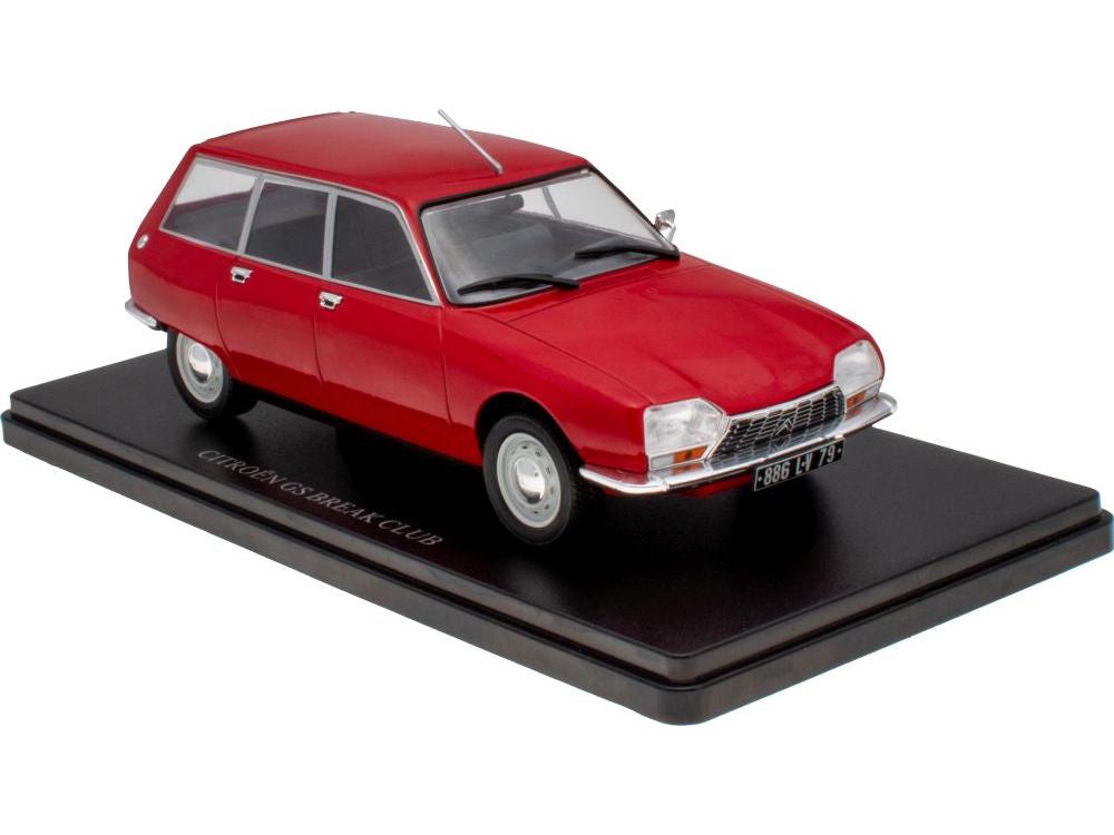 Citroen GS Break Club Red 1972 1:24 Scale Unbranded Diecast Model Car-Unbranded-Diecast Model Centre