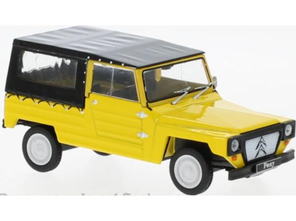 Citroen Namco Pony Yellow 1975 1:43 Scale IXO Diecast Model Car-IXO-Diecast Model Centre