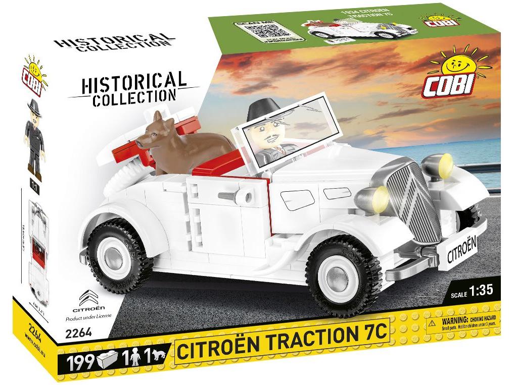 Citroen Traction 7C 1934 WWII (199 pcs) Cobi Brick Build Kit-Cobi-Diecast Model Centre
