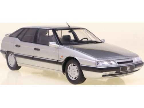 Citroen XM 1989 silver - 1:24 Scale Diecast Model Car-WhiteBox-Diecast Model Centre