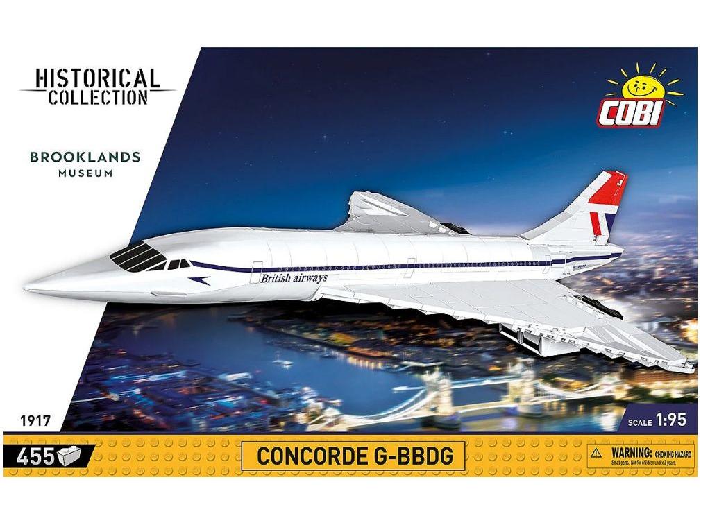 Concorde (455 pcs) Cobi Brick Build Kit-Cobi-Diecast Model Centre