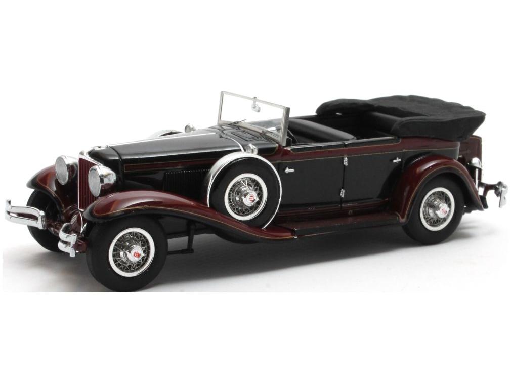 Cord L-29 Phaeton Sedan Black Open 1931 1:43 Scale Matrix Resin Model Car-Matrix-Diecast Model Centre
