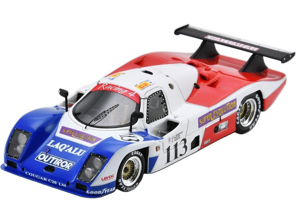 Cougar C20 #113 14th Le Mans 24H 1989 J.C. Anduret/P. Farjon/S. Kasuya 1:43 Scale Resin Car – Spark-Spark-Diecast Model Centre