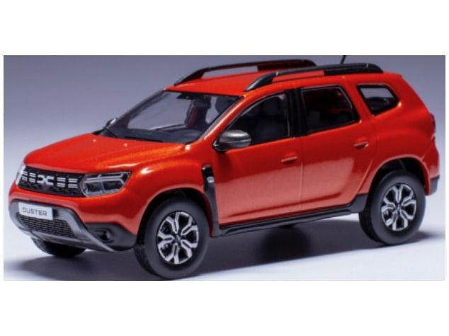 Dacia Duster II Red 2023 1:43 Scale IXO Diecast Model Car-IXO-Diecast Model Centre
