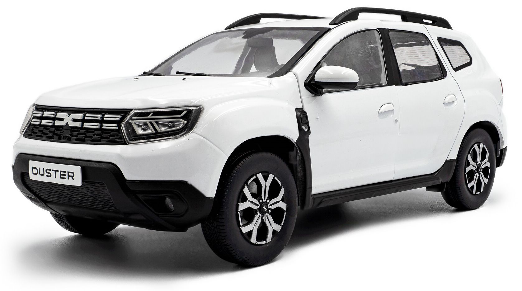 Dacia Duster PH.2.5 2024 White 1:18 Scale Solido Diecast Model-Solido-Diecast Model Centre