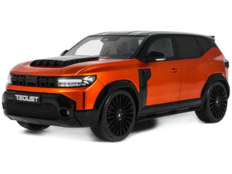 Dacia Duster Redust Sport 4x2 Hybrid Orange 2025 1:18 Scale Resin Model Car – OttOmobile-OttOmobile-Diecast Model Centre