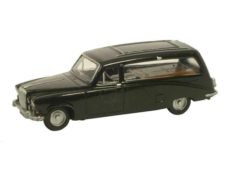 Daimler DS420 Hearse - Black 1:76 Scale Diecast Car – Oxford Diecast-Oxford Diecast-Diecast Model Centre