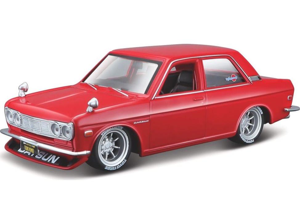 Datsun 510 1971 Metal Kit 1:24 Scale Maisto-Maisto-Diecast Model Centre