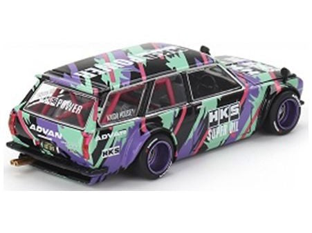 Datsun Kaido 510 Wagon HKS V1 - 1:64 Scale Model Car-MINI GT-Diecast Model Centre