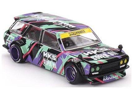 Datsun Kaido 510 Wagon HKS V1 - 1:64 Scale Model Car-MINI GT-Diecast Model Centre