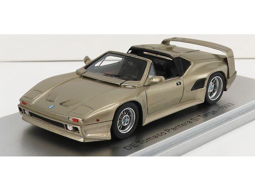De Tomaso Pantera SI Targa 1993 Gold 1:43 Scale Kess Resin Model-Kess-Diecast Model Centre