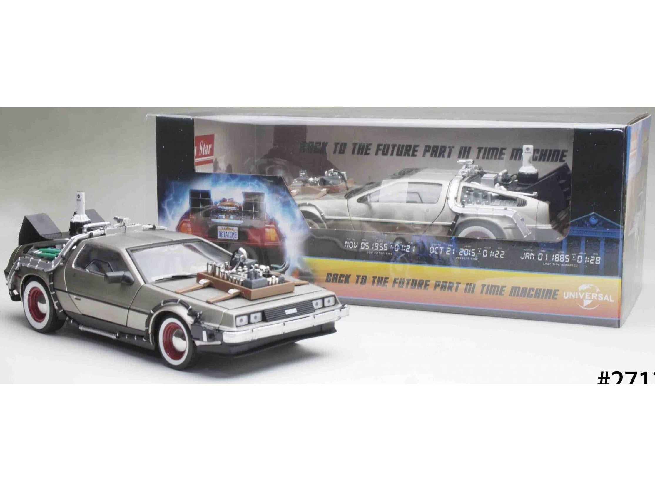 DeLorean LK - Back to Future (Part 3) 1:18 Scale Sun Star Diecast Model Car-Sun Star-Diecast Model Centre