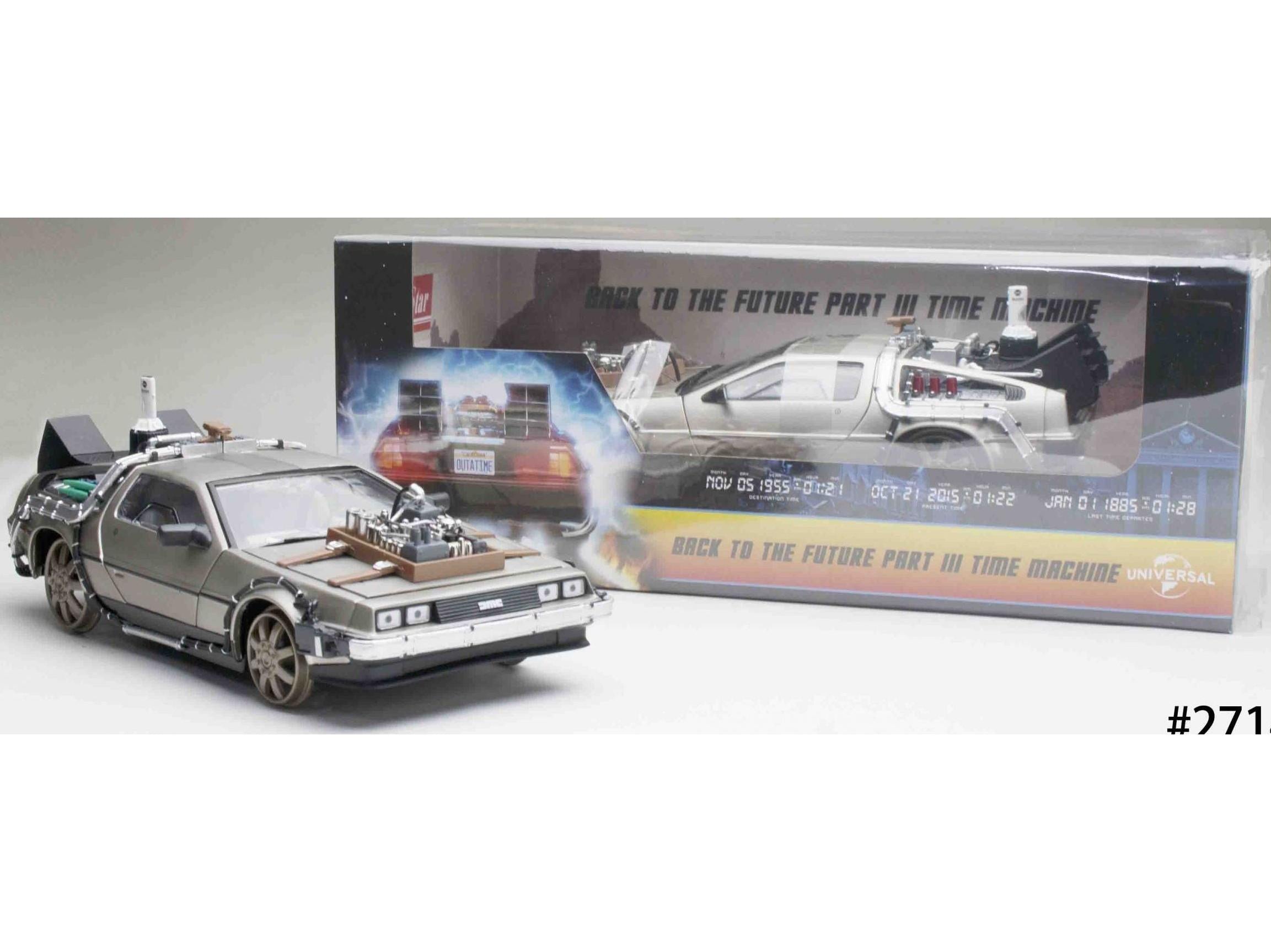 DeLorean LK Rail Version 'Back Future 3' 1:18 Scale Sun Star Diecast Model Car-Sun Star-Diecast Model Centre