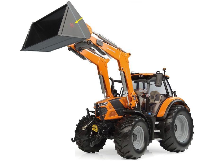 Deutz-Fahr 6150.4 Tractor w/Stoll FZ 43.27 Front Loader Municipal Version 1:32 Scale Universal Hobbies Diecast Model-Universal Hobbies-Diecast Model Centre