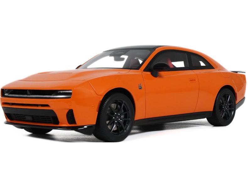 Dodge Charger R/T Peel Out Orange 2026 1:18 Scale Resin Car – GT Spirit-GT Spirit-Diecast Model Centre