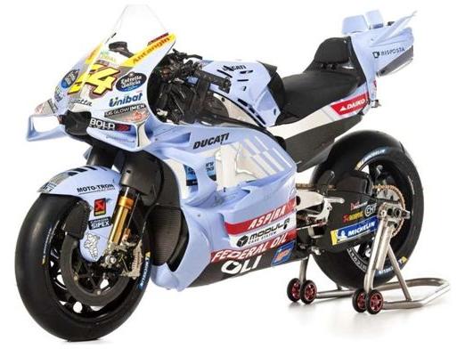 Ducati Desmosedici GP24 BK8 Gresini Racing MotoGP 2025 #54 Fermín Aldeguer 1:18 Scale Maisto Diecast Model Motorcycle-Maisto-Diecast Model Centre