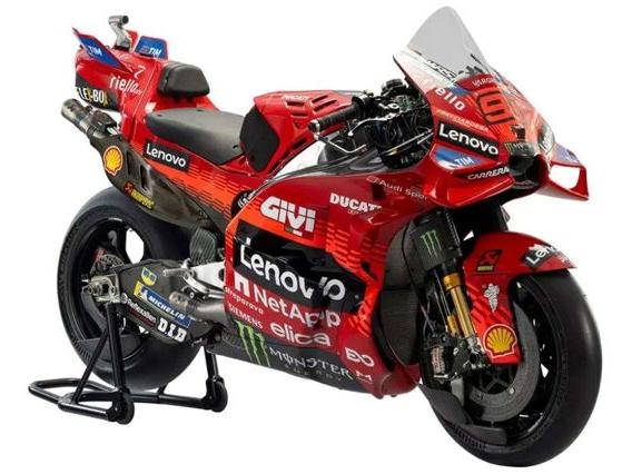 Ducati Desmosedici GP25 Ducati Lenovo Team MotoGP 2025 #93 Marc Marquez 1:18 Scale Maisto Diecast Model Motorcycle-Maisto-Diecast Model Centre