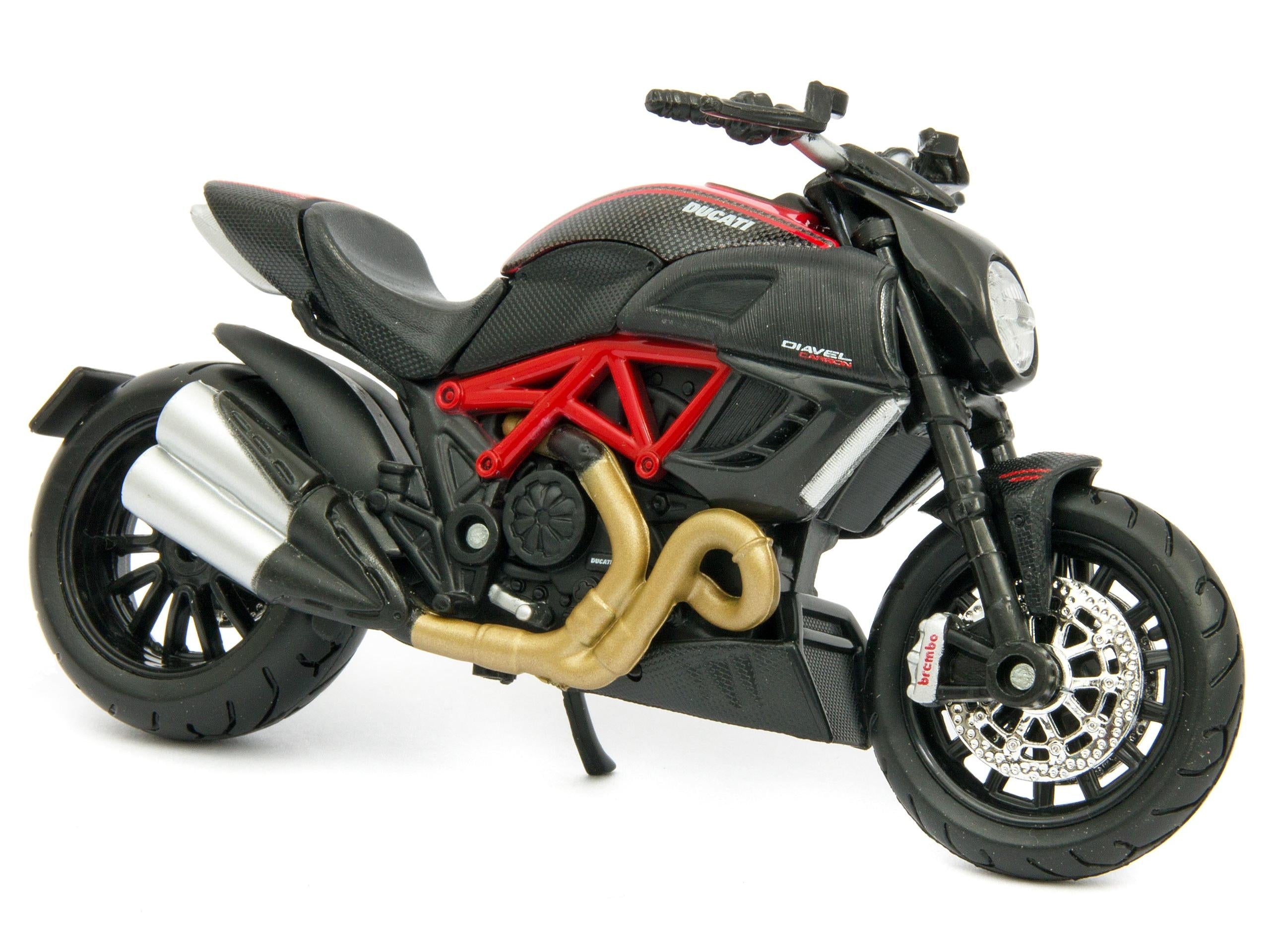 Ducati Diavel Carbon red/black 1:18 Scale Motorcycle Model