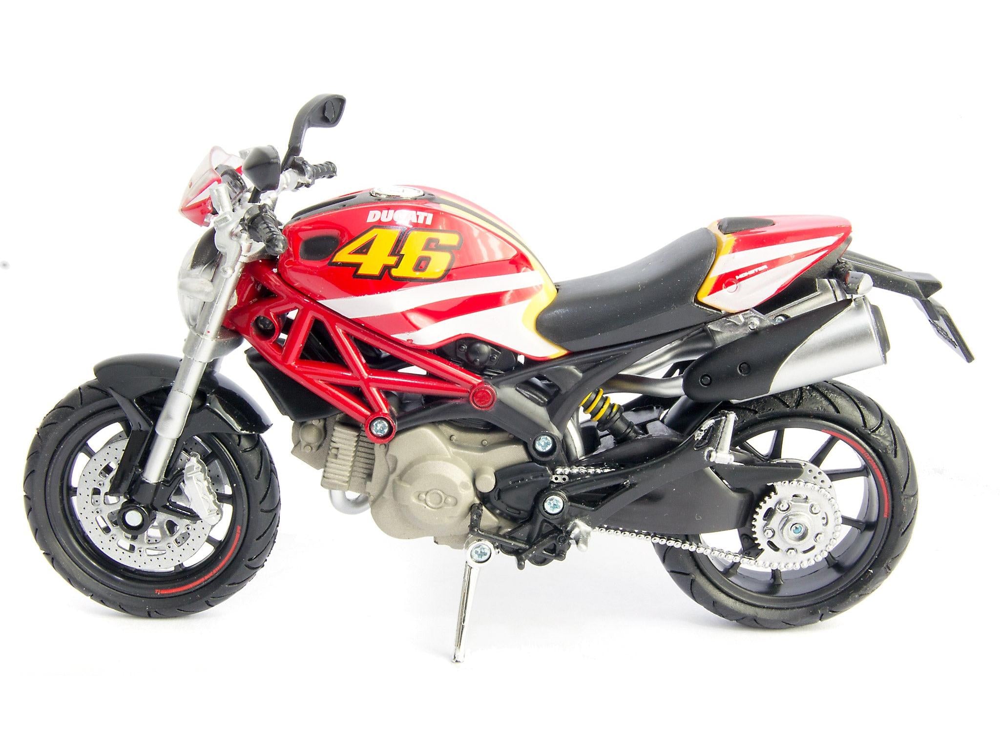 Ducati Monster 796 #46 1:12 Scale NewRay Diecast Model Motorcycle-NewRay-Diecast Model Centre