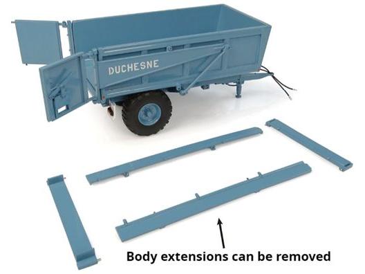 Duchene BM Series Tipping Trailer 1:32 Scale Universal Hobbies Diecast Model-Universal Hobbies-Diecast Model Centre