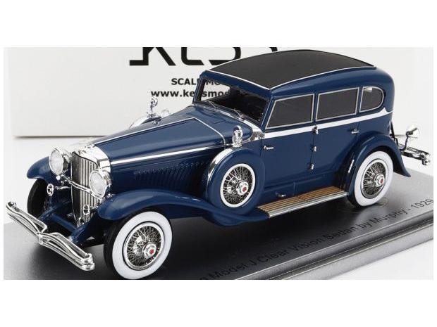 Duesenberg Model J Blue Berline Clear Vision Sedan By Murphy 1929 1:43 Scale Kess Resin Model-Kess-Diecast Model Centre