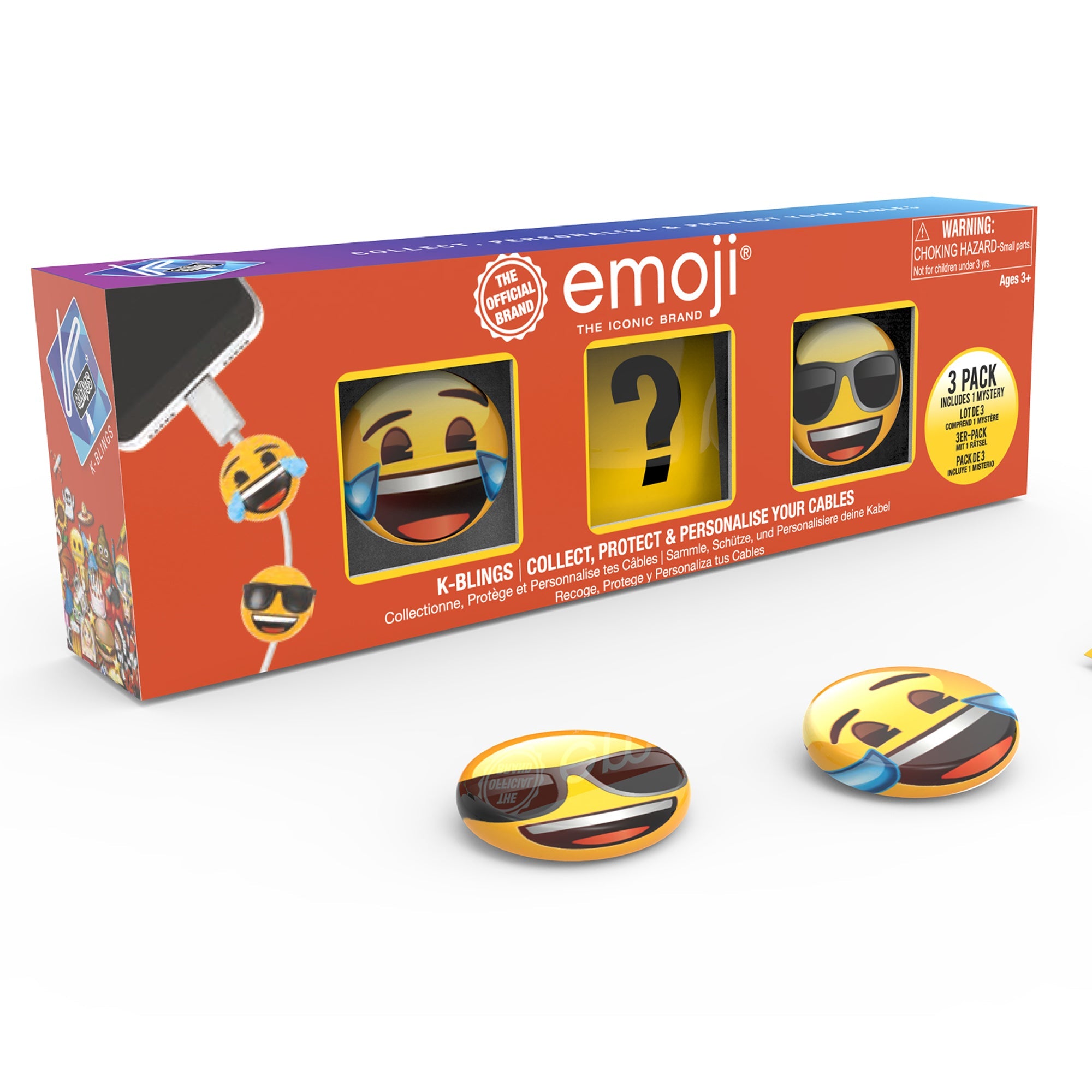 Emoji K-Bling 3Pk-Diecast Model Centre-Diecast Model Centre