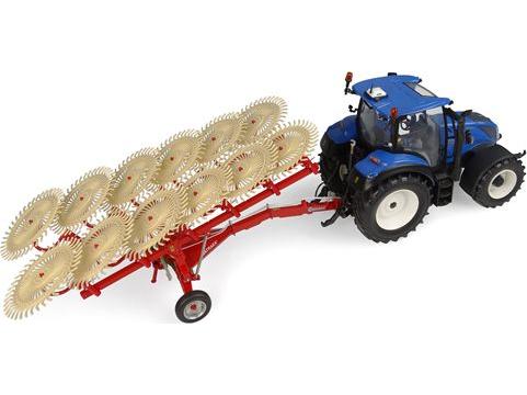 Enorossi Batrake 12 Hay Rakes 1:32 Scale Universal Hobbies Diecast Model-Universal Hobbies-Diecast Model Centre