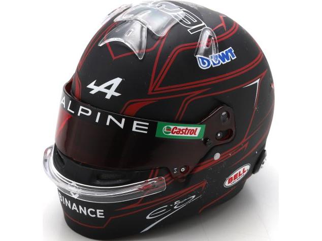 Esteban Ocon F1 2023 Helmet 1:5 Scale Spark Resin Replica-Spark-Diecast Model Centre