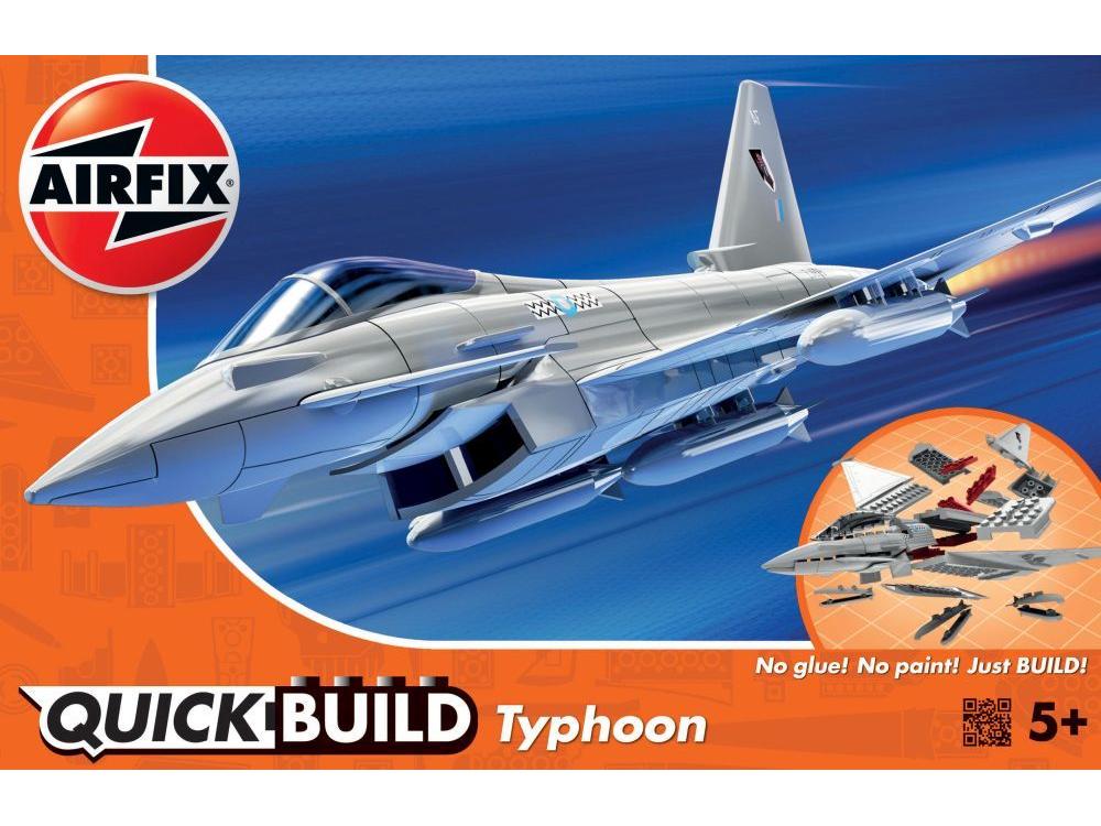 Eurofighter Typhoon Airfix QUICKBUILD Plastic Kit-Airfix-Diecast Model Centre
