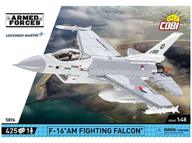 F-16C Fighting Falcon 420 KL Cobi Brick Build Kit-Cobi-Diecast Model Centre