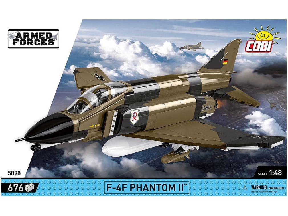 F-4F Phantom II (Luft.) 666K Cobi Brick Build Kit-Cobi-Diecast Model Centre