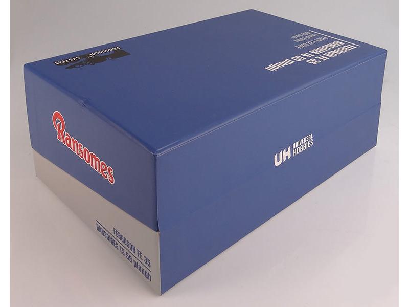 Ferguson FE35 Tractor and Ransomes TS59 Plough Set Limited Edition 1000pcs 1:32 Scale Universal Hobbies Diecast Model-Universal Hobbies-Diecast Model Centre