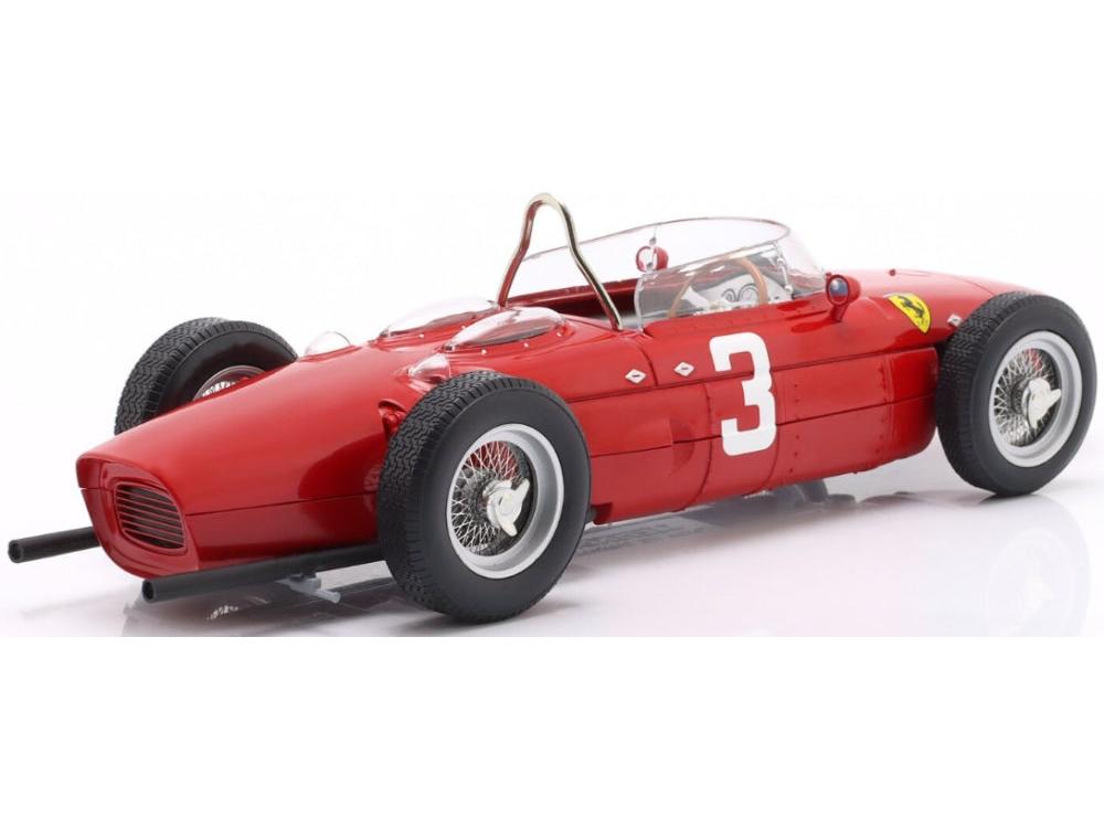 Ferrari 156 Sharknose #3 Winner F1 Dutch GP 1961 Graf Berghe v. Trips 1:18 Scale Diecast Car – Werk83-Werk83-Diecast Model Centre